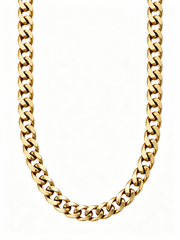 CURB CUBAN (GOLD) 10MM