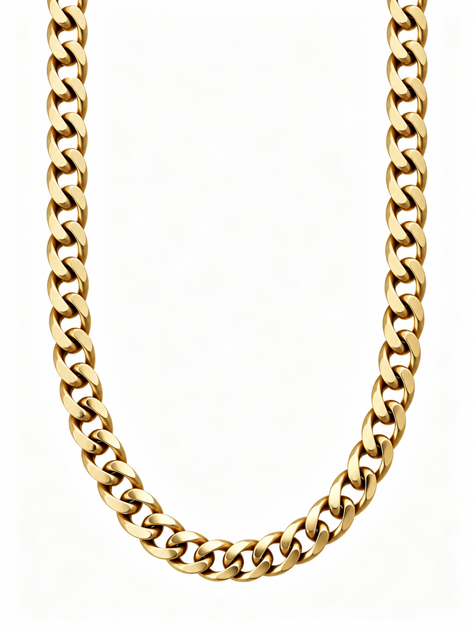 CURB CUBAN (GOLD) 10MM