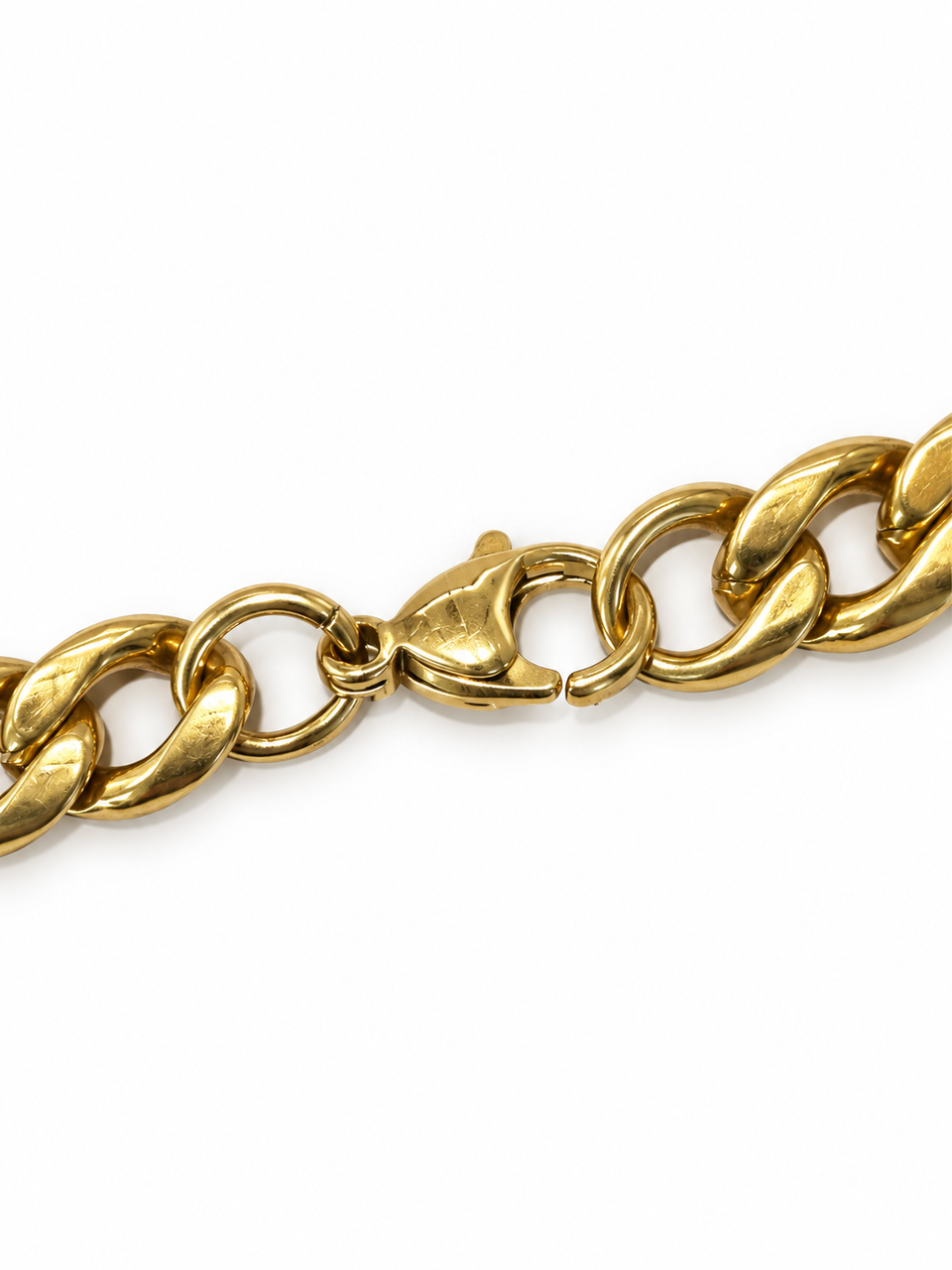 CURB CUBAN (GOLD) 10MM