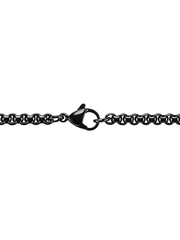 ROUND BOX CHAIN (BLACK) 2MM