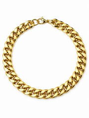 CUBAN BRACELET(GOLD) 8MM