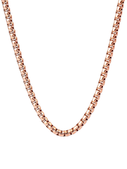ROUND BOX CHAIN (ROSE GOLD) 2MM