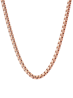 ROUND BOX CHAIN (ROSE GOLD) 2MM