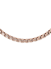 ROUND BOX CHAIN (ROSE GOLD) 2MM