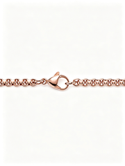 ROUND BOX CHAIN (ROSE GOLD) 2MM
