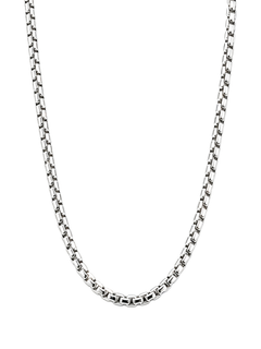 ROUND BOX CHAIN (SILVER) 2MM