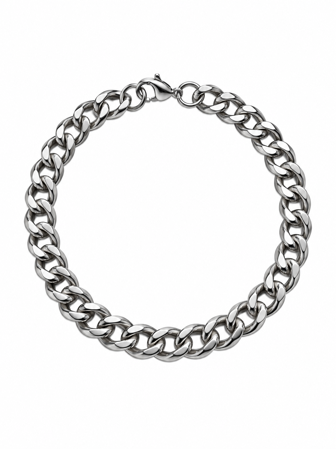 CUBAN BRACELET(SILVER) 7MM