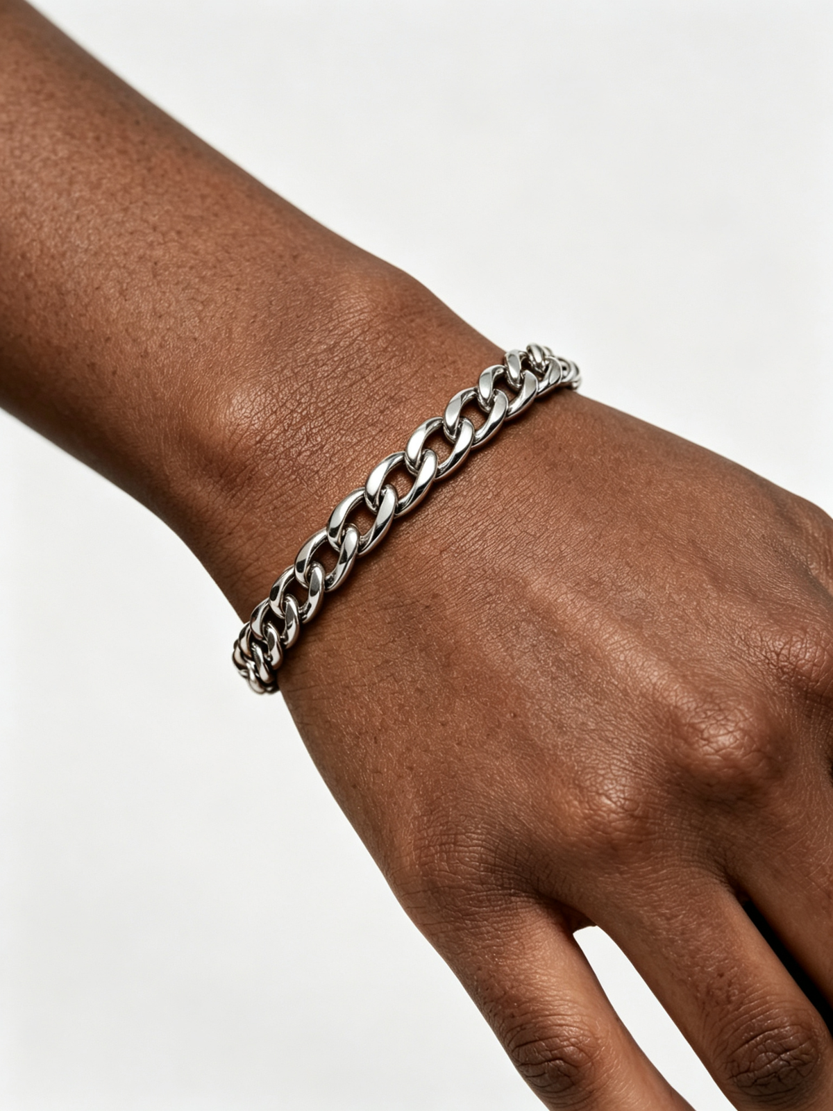 CUBAN BRACELET(SILVER) 7MM