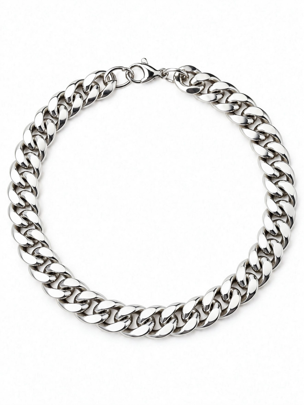 CUBAN BRACELET(SILVER) 10MM