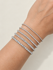 TENNIS BRACELET (GOLD) 4MM