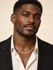 MOISSANITE TENNIS CHAIN S925 3MM