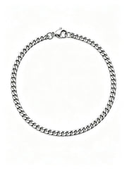 CUBAN BRACELET(SILVER) 3MM
