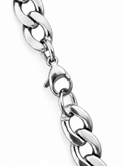 CURB CUBAN BRACELET (SILVER) 3MM
