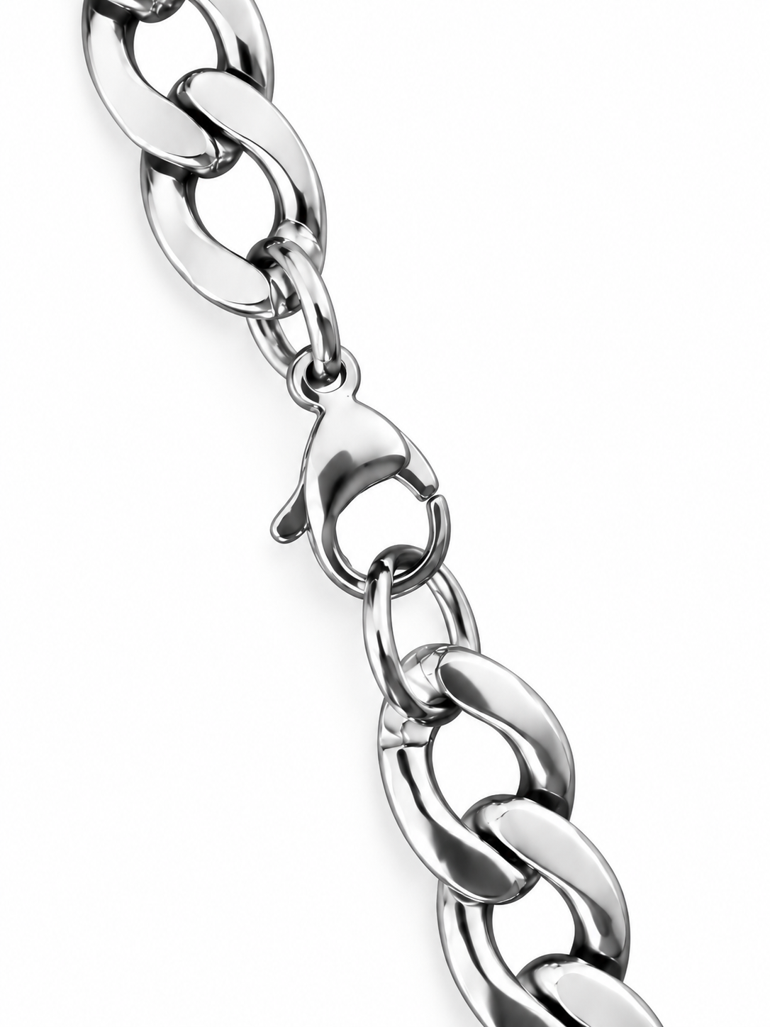 CURB CUBAN (SILVER) 3MM