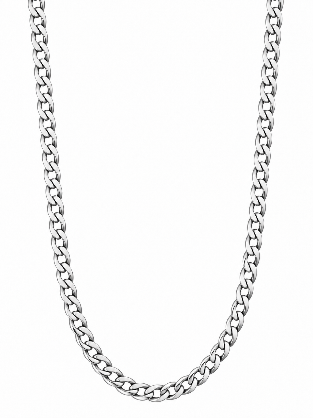 CURB CUBAN (SILVER) 3MM