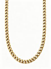 CURB CUBAN (GOLD) 6MM