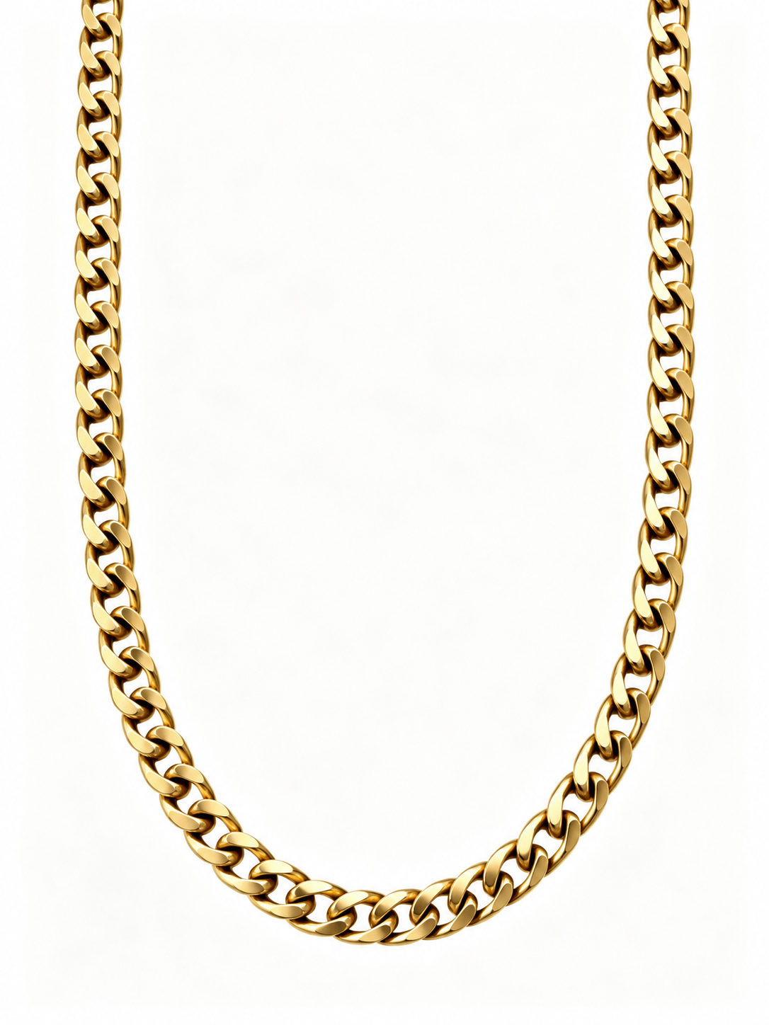 CURB CUBAN (GOLD) 6MM